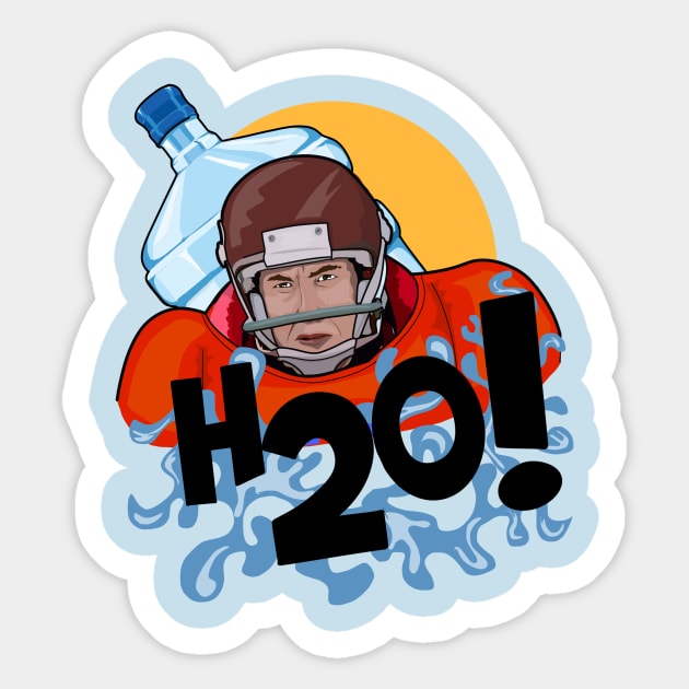 Waterboy H2O Sticker by tharrisunCreative